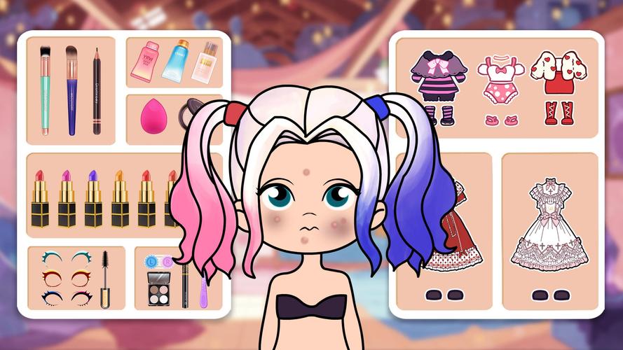 Doll Dress Up - Makeup Games Screenshot 1