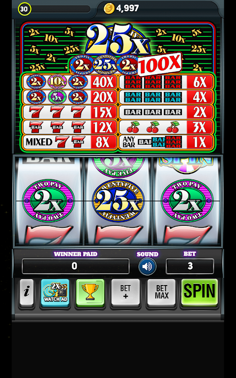 Diamond Triple - Vegas Slots Machines應用截圖第3張
