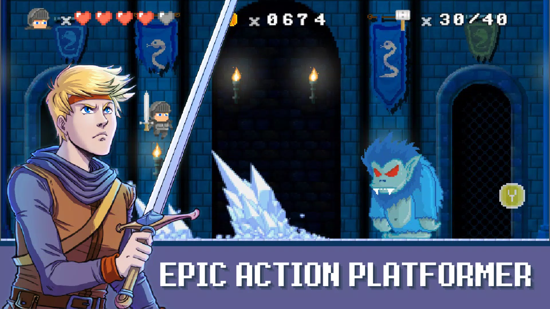 KoA: Platformer 2d games スクリーンショット 1