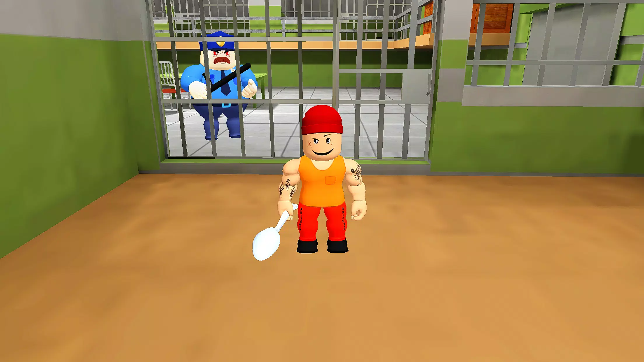 Obby Escape: Prison Breakout ဖန်သားပြင်ဓာတ်ပုံ 1