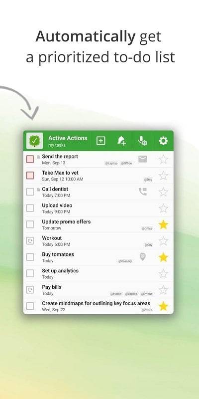 MyLifeOrganized: To-Do List Captura de pantalla 2