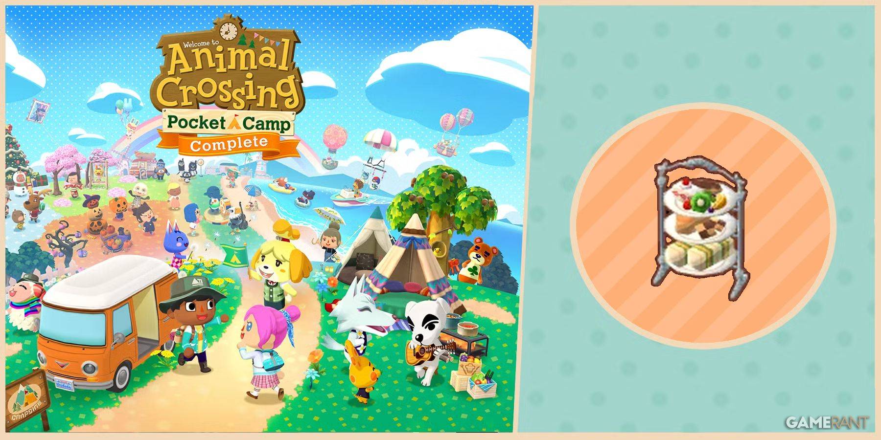 AC: Kegembiraan petang-petang Pocket Camp: Cara menuntut set anda