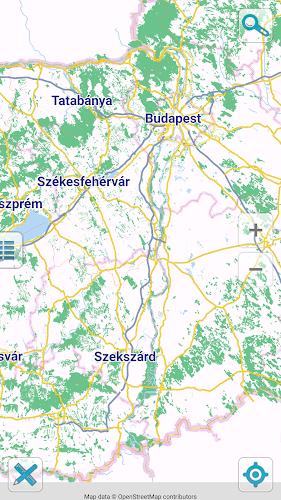 Map of Hungary offline Capture d'écran 0