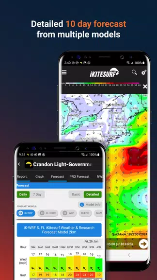 iKitesurf: Weather & Waves ภาพหน้าจอ 2