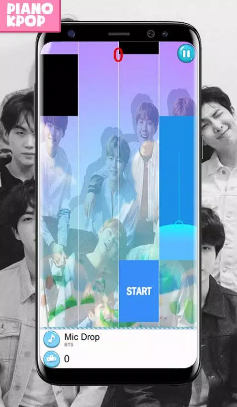 KPOP BTS Piano Magic Tiles 스크린샷 1