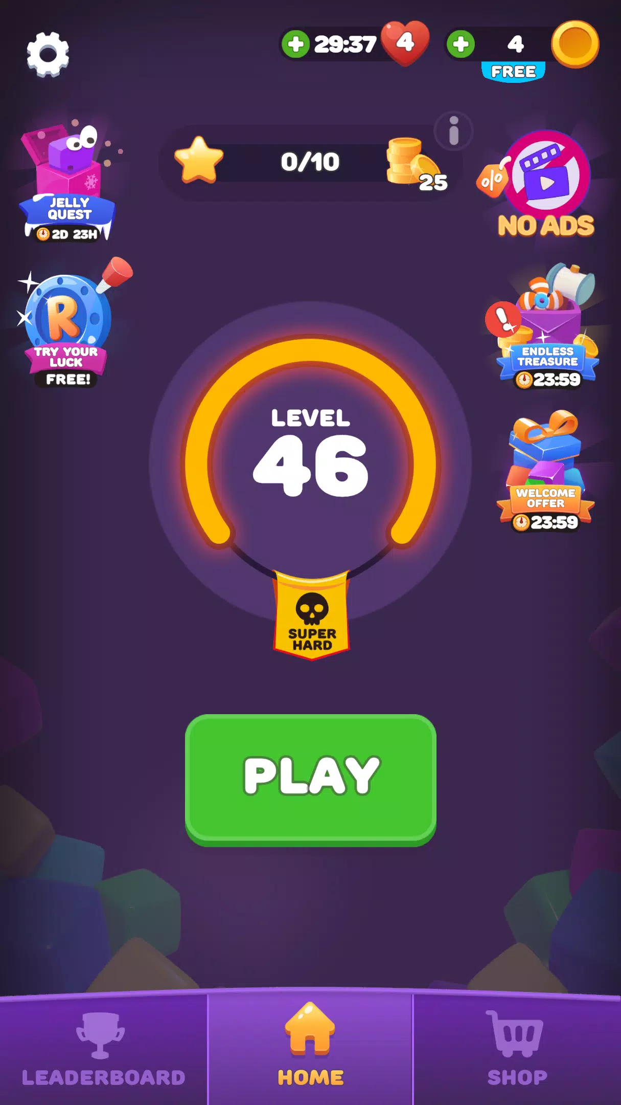 Jelly Field Captura de pantalla 2