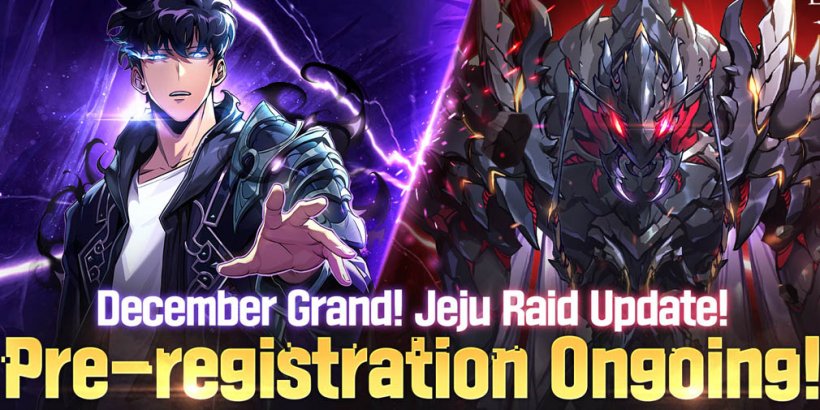 Solo Leveling: Arise convida você a fazer o pré-registro no Jeju Island Raid para ganhar itens no próximo mês