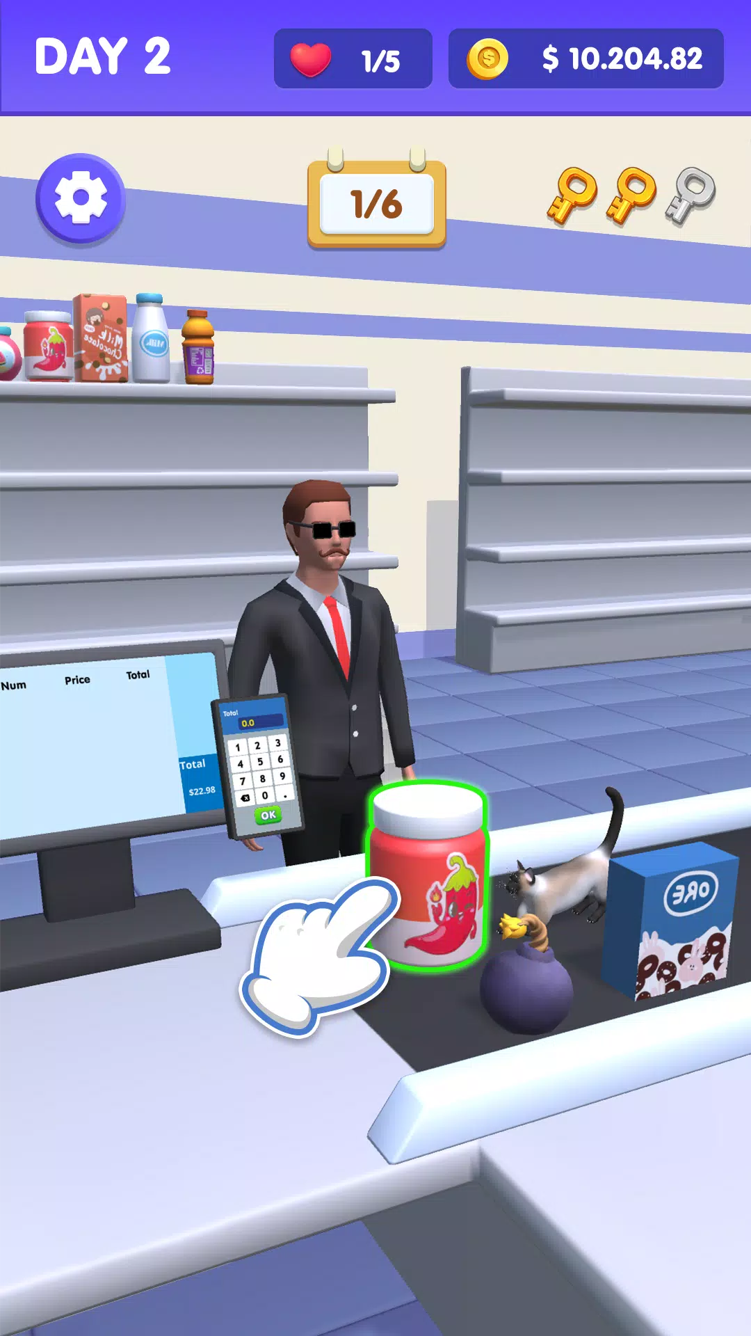 Supermarket Master Simulator Tangkapan skrin 0