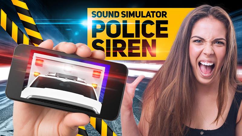 Police sound siren simulator スクリーンショット 2