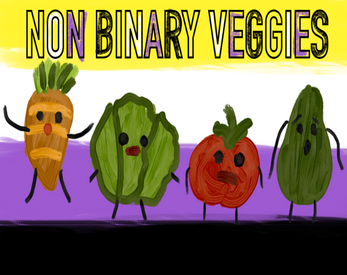 Non Binary Vegetables (The Veggie Dating Sim) Скриншот 0