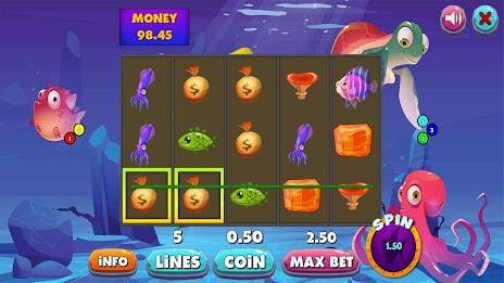 Jackpot underwater City slots Ảnh chụp màn hình 2