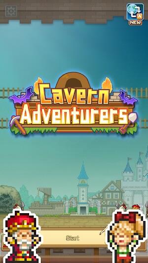 Cavern Adventurers mod apk diamants illimités et sans racine