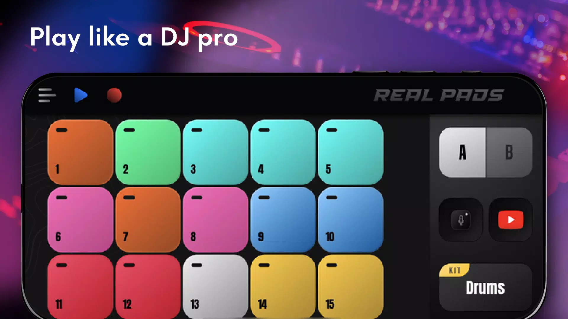 Real Pads: DJ electro drums Captura de pantalla 3