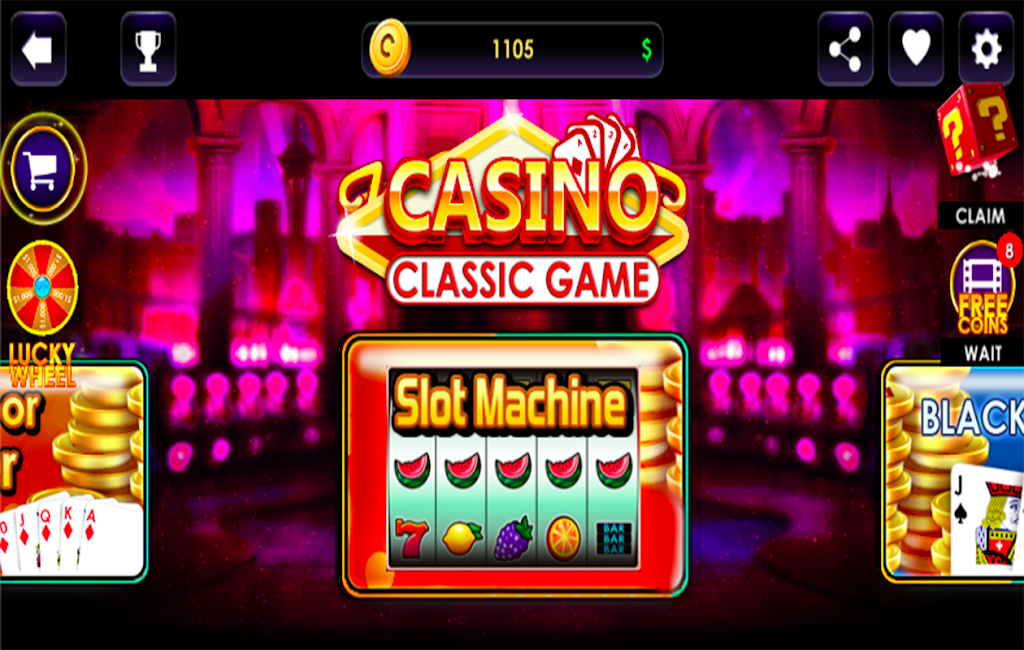 Classic Casino - Slot Machine Black Jack Ảnh chụp màn hình 0