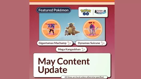 Pokémon Go tiết lộ lộ trình tháng 5 năm 2025 với một bất ngờ!