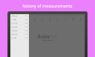 Ruler App: Measure centimeters Screenshot 3