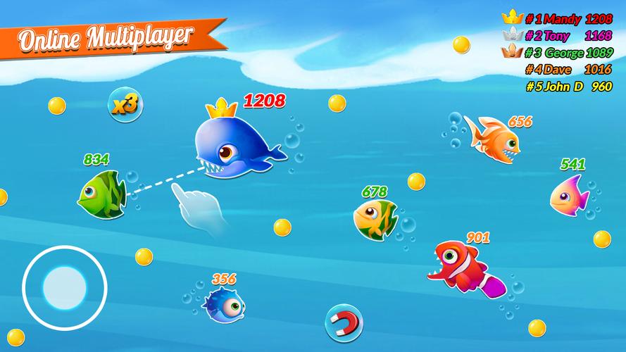 Fish.IO Fish Games Shark Games 스크린샷 1