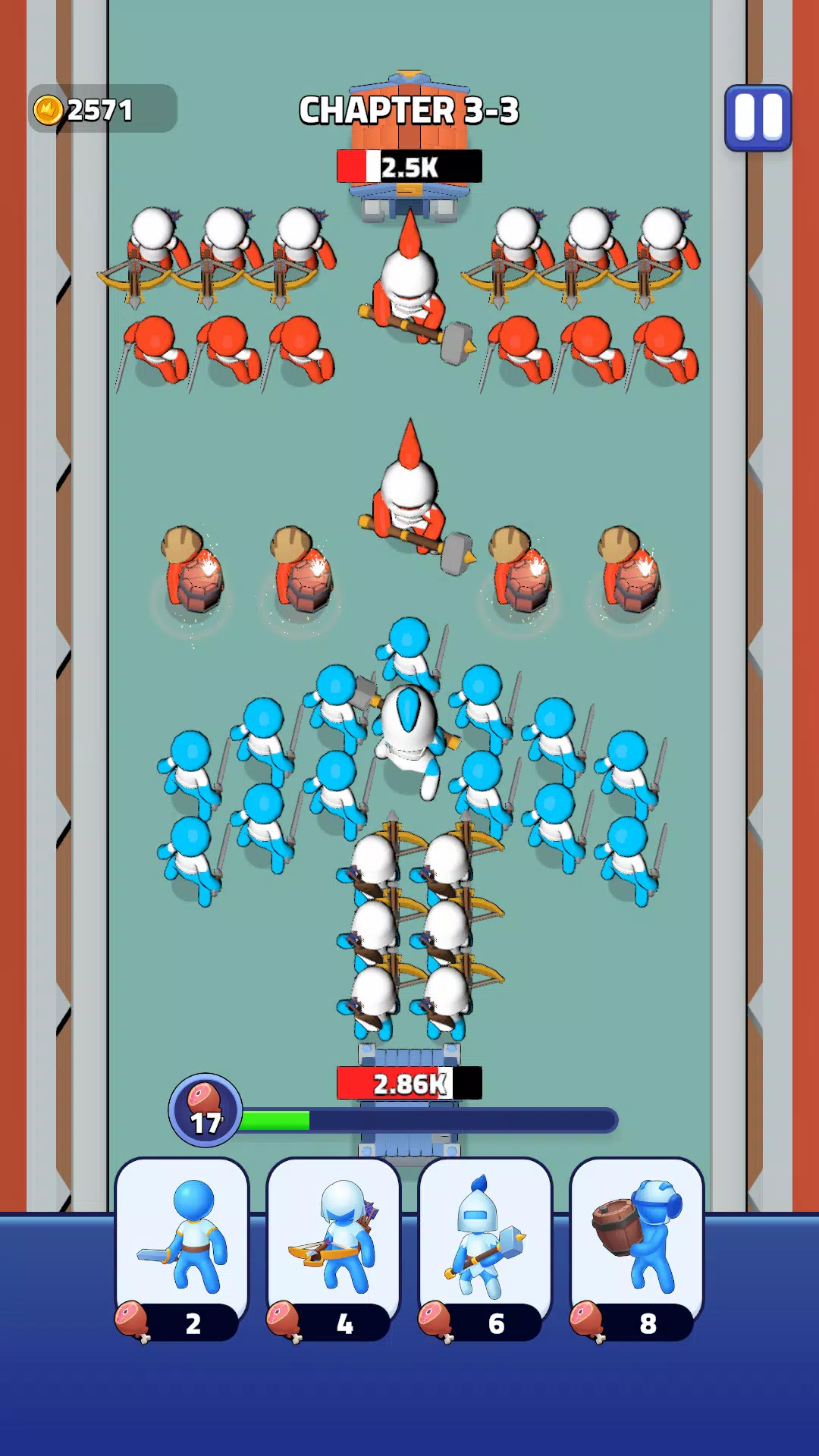 Warrior Clash Capture d'écran 1