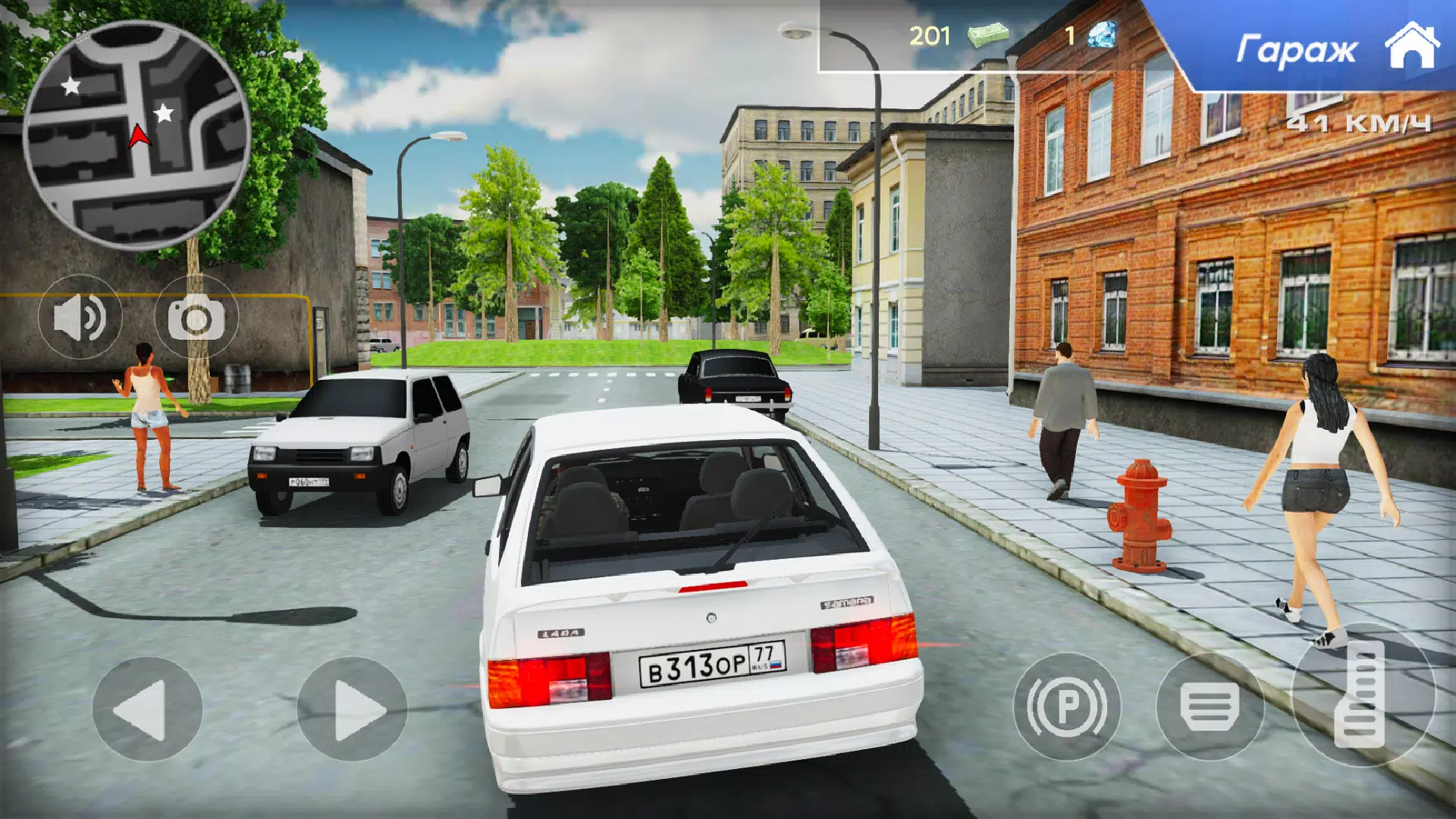 Schermata Lada 2113 Russian City Driving 1