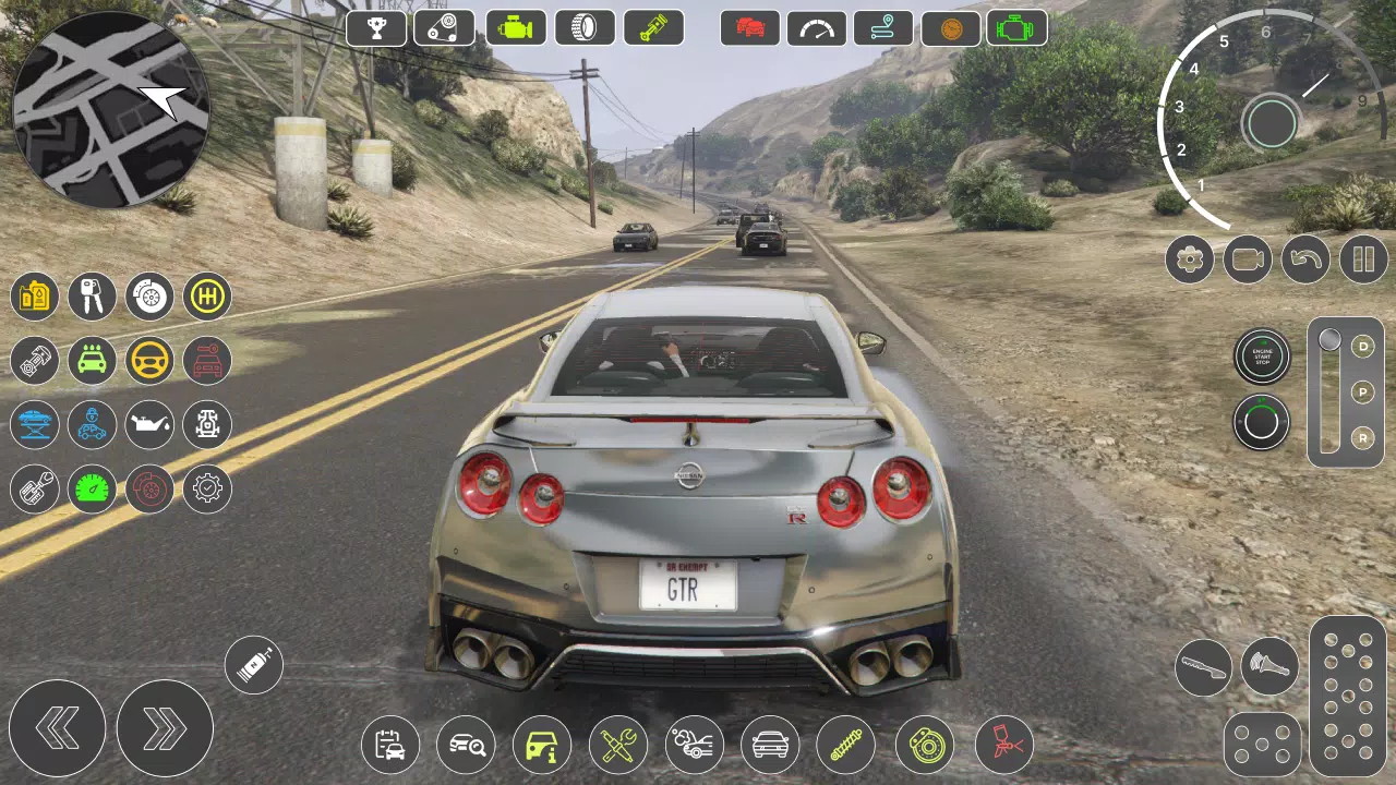 GT-R Car Race Tangkapan skrin 3