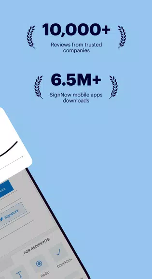 signNow: Sign & Fill PDF Docs Ảnh chụp màn hình 1