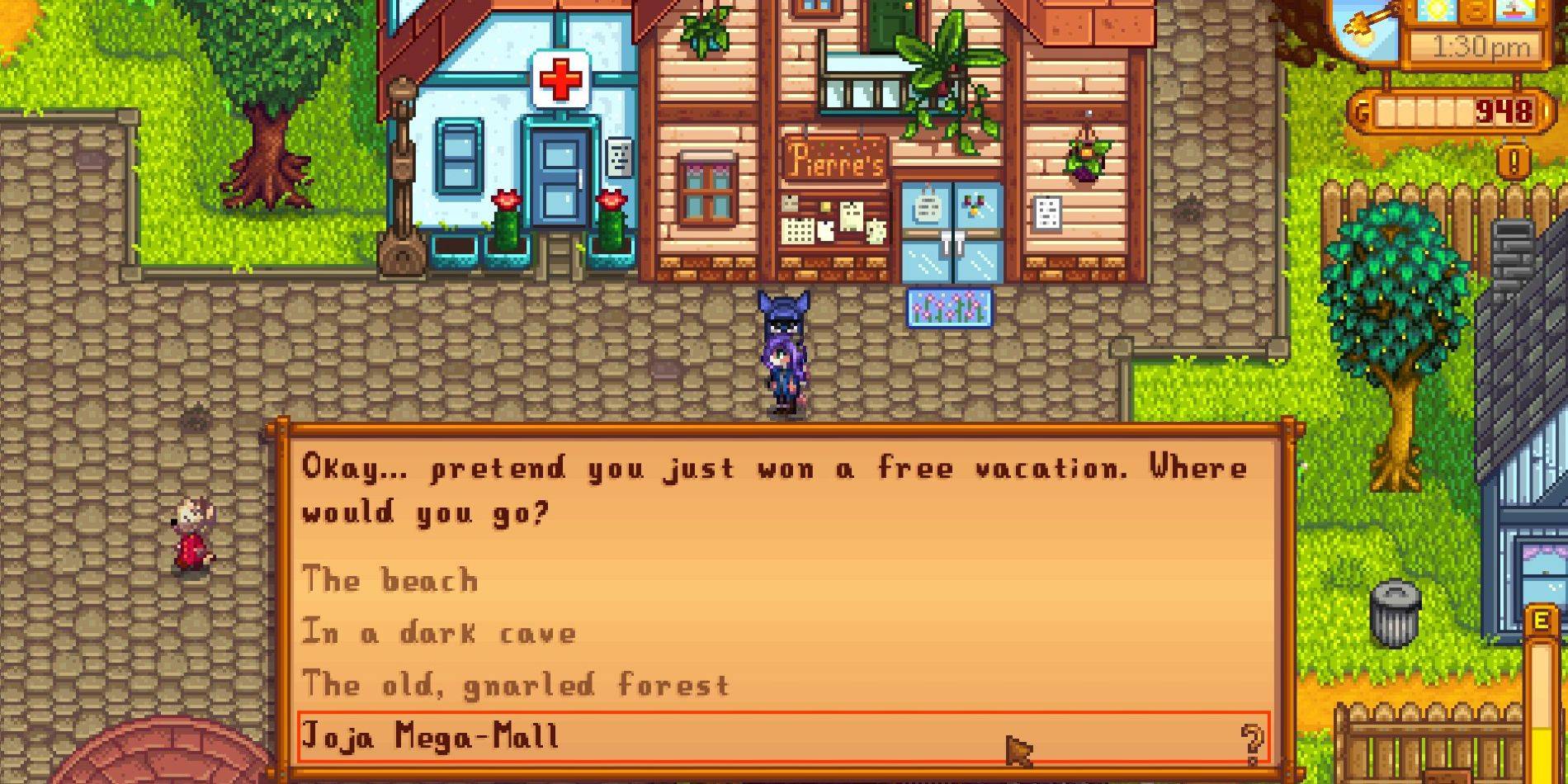 Dialogue Choices Screenshot