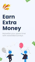 Rewardy - Money Paid Surveys: Your Cash Reward App Captura de tela 0