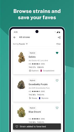 Leafly: Find Cannabis and CBD Captura de pantalla 3