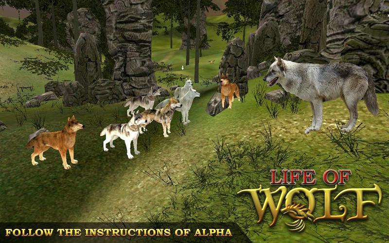 Wolf Life Simulator Screenshot 1