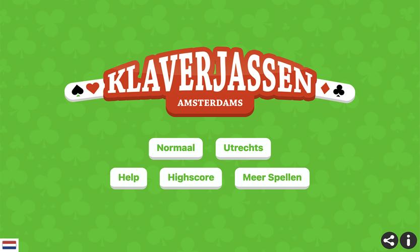 Klaverjassen - Amsterdams Tangkapan skrin 0