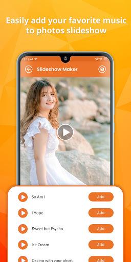 Video Maker - Photo Slideshow Maker with music Captura de tela 2