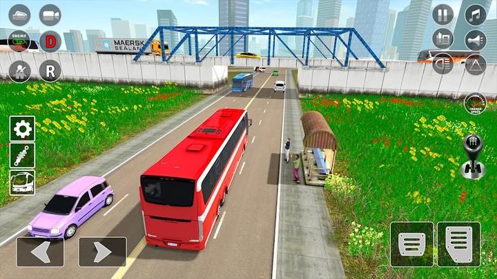 Bus Simulator Bus Driving Game Schermafbeelding 0