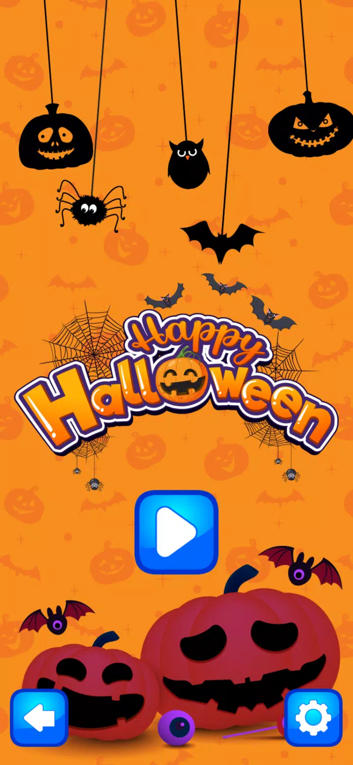 Halloween Coloring Game ဖန်သားပြင်ဓာတ်ပုံ 0