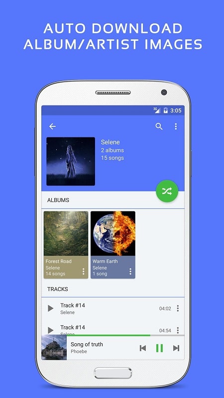 Pulsar Music Player Pro Tangkapan skrin 1