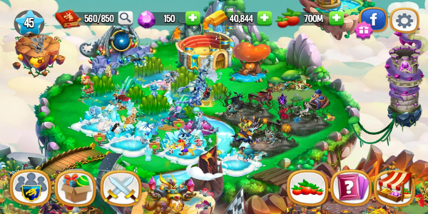 image: Dragon City MOD APK Highlights Screenshot