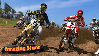 Motocross Stunt Bike Racing 3d スクリーンショット 0