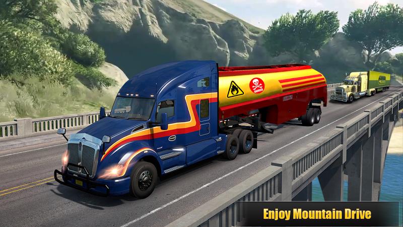 Truck Sim :Modern Tanker Truck Скриншот 3