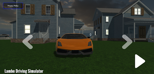 Lamborghini Driving Simulator Скриншот 1