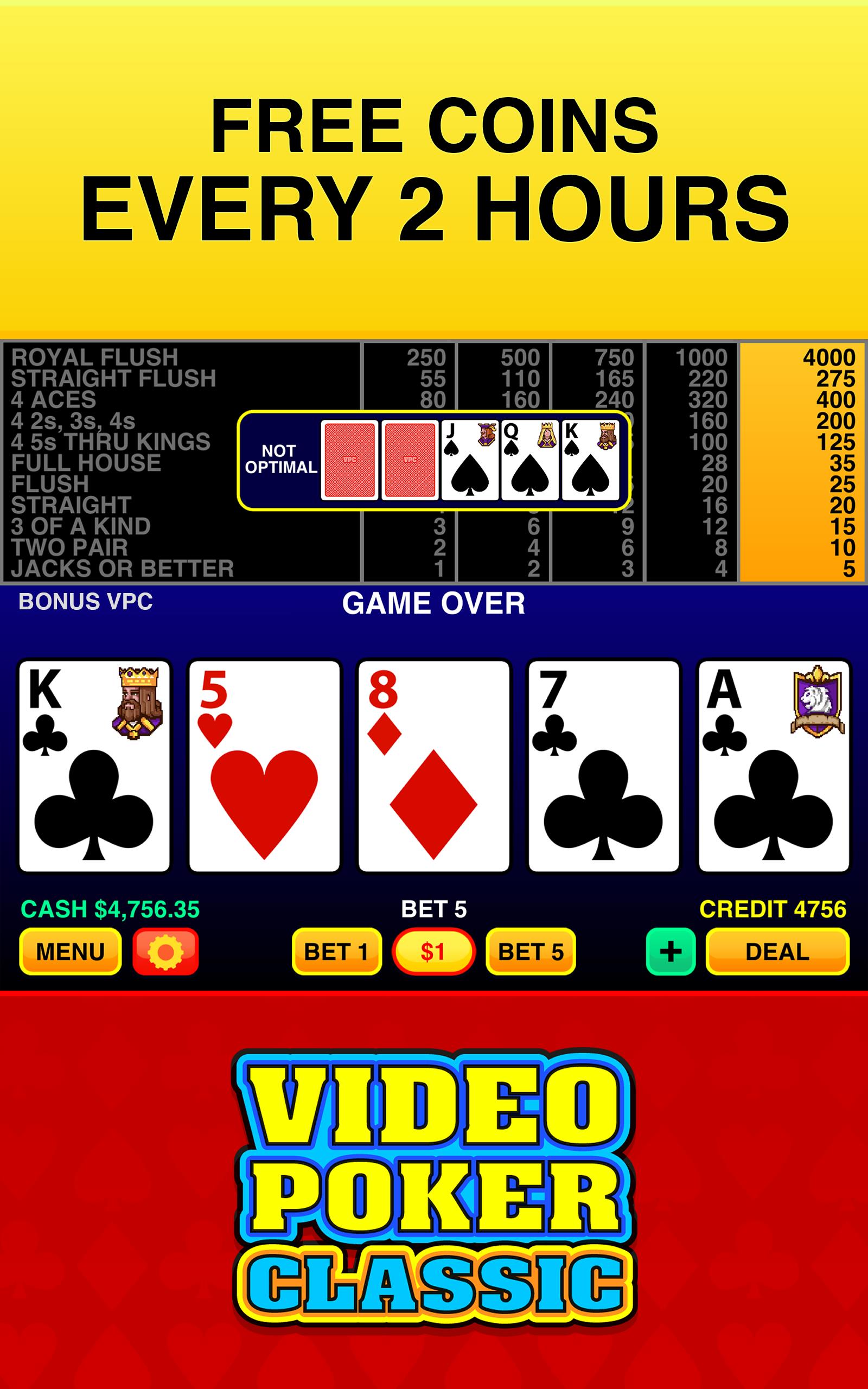 Video Poker Classic ®应用截图第3张