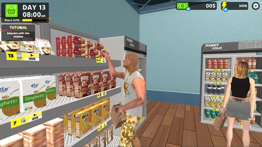 Supermarket Simulator Game 3D Ekran Görüntüsü 3