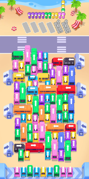 Bus Frenzy : Station Shuffle Zrzut ekranu 1