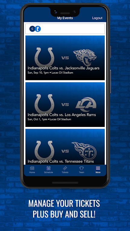 Indianapolis Colts Mobile 스크린샷 2