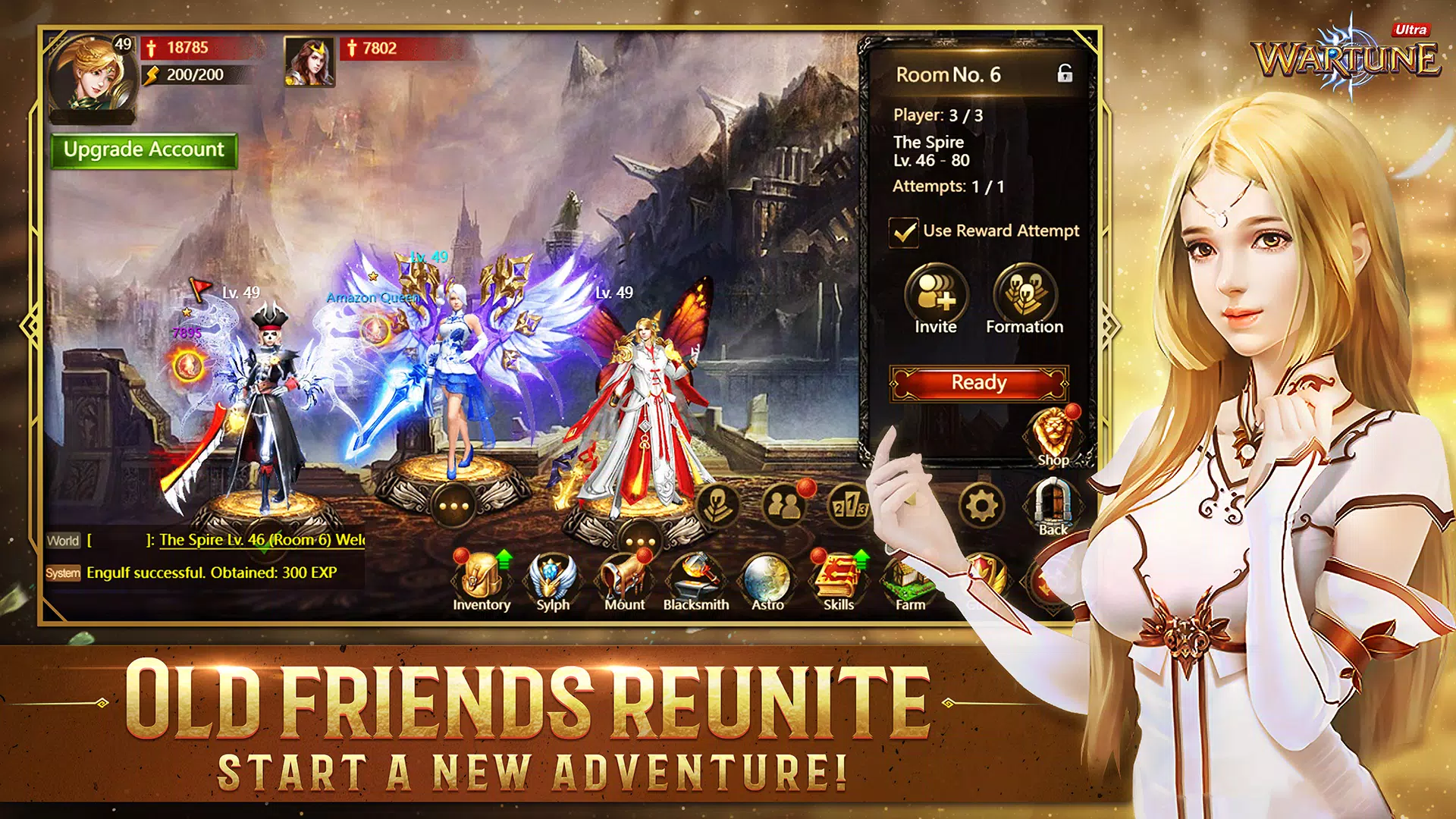 Wartune Ultra Tangkapan skrin 1
