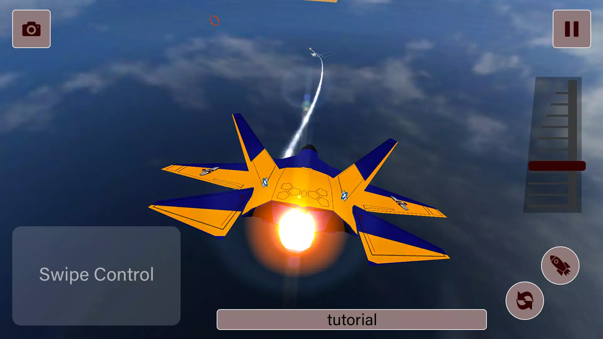 Modern Air Fighter Jet 3D Captura de tela 1