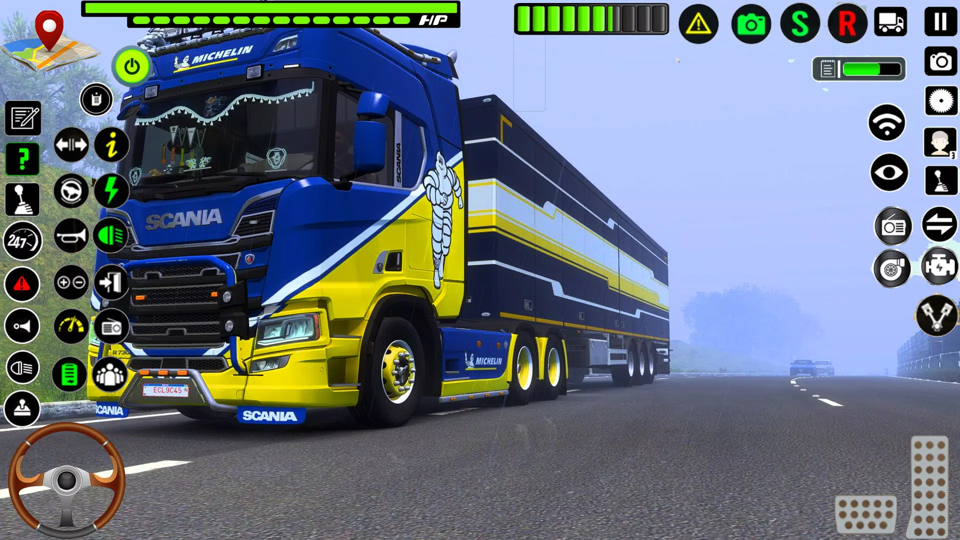 Cargo Truck Games Truck Sim 3D Tangkapan skrin 0