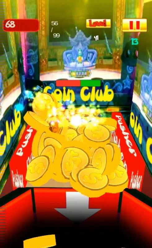 Coin Dozer Christmas King Captura de pantalla 2