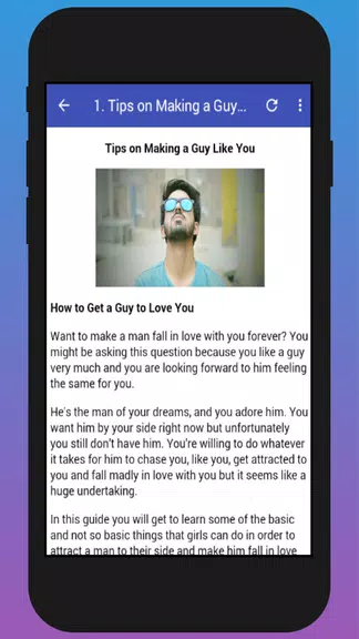 How To Make a Guy Fall in Love With You Ảnh chụp màn hình 1
