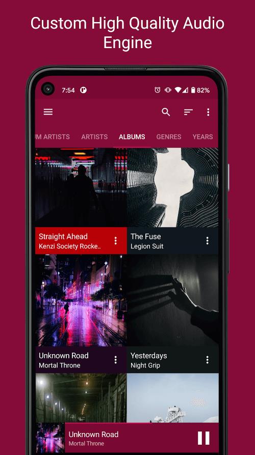 GoneMAD Music Player Zrzut ekranu 1