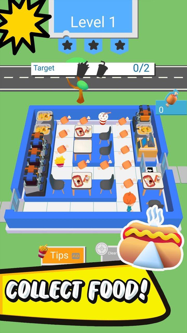 Sandwich Stack Restaurant game Captura de pantalla 1