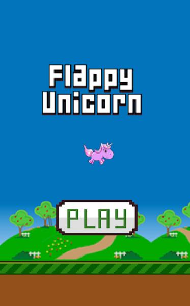 Flappy Unicorn スクリーンショット 0